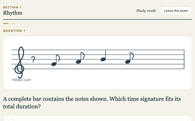 ABRSM Grade 6 theory